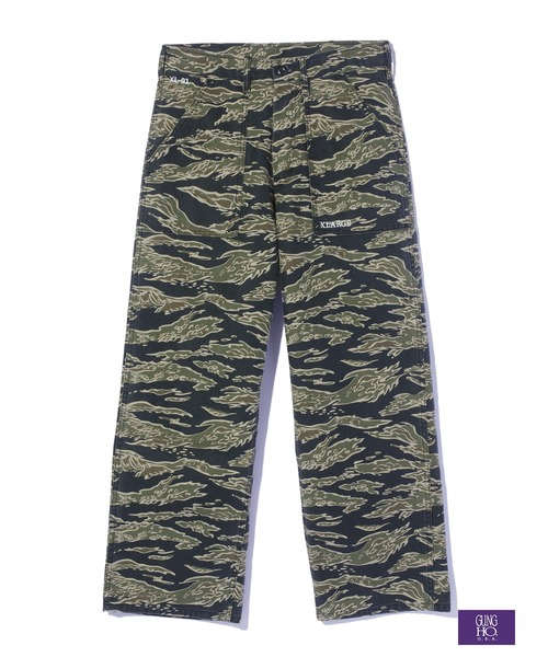 XLARGE（エクストララージ）の「XLARGE×GUNG-HO BAKER PANTS（その他パンツ・メンズ・オリーブ/カモフラージュ/ブラック・32inch/30inch/34inch/36inch）」の8枚目の写真