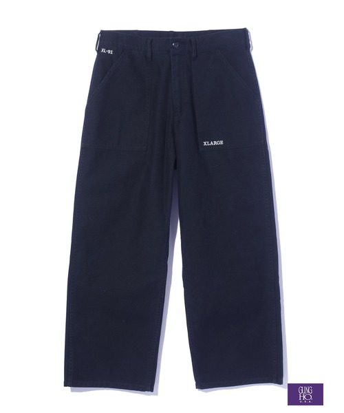 XLARGE（エクストララージ）の「XLARGE×GUNG-HO BAKER PANTS（その他パンツ・メンズ・オリーブ/カモフラージュ/ブラック・32inch/30inch/34inch/36inch）」の9枚目の写真