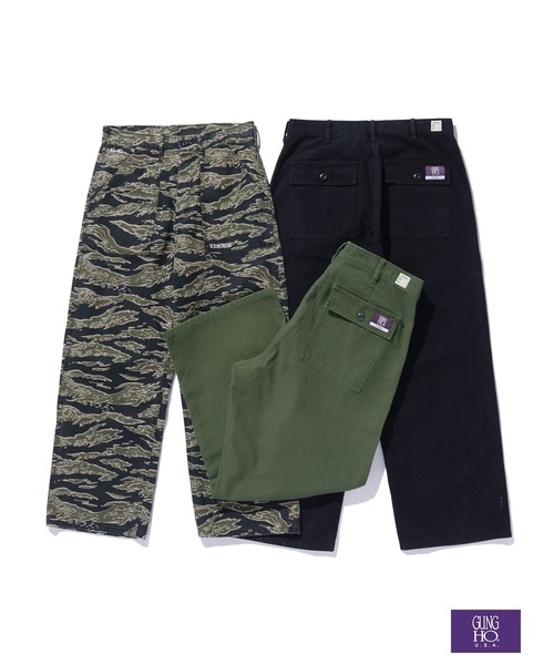 XLARGE(エクストララージ)の「XLARGE×GUNG-HO BAKER PANTS(その他パンツ・メンズ・オリーブ/カモフラージュ/ブラック・32inch/30inch/34inch/36inch)」の12枚目の写真