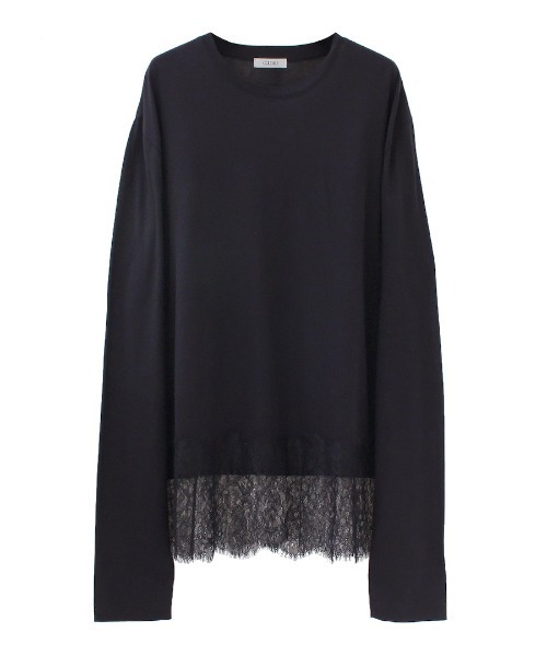 新品　MACHATT ヘムレースロンT カットソー DOUDOU｜ヘムレースロンTEE | Rakuten Fashion(楽天ファッション／旧