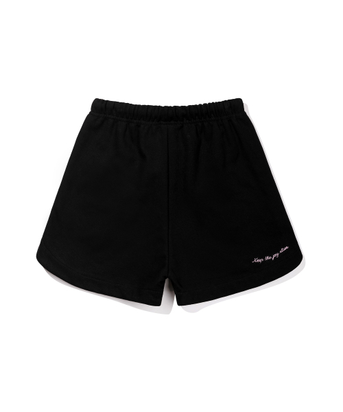 BAKKEN（バッケン）の「シグネチャーロゴ スウェットショーツ BK2998_ブラック（その他パンツ・レディース・ブラック・FREE）」の3枚目の写真