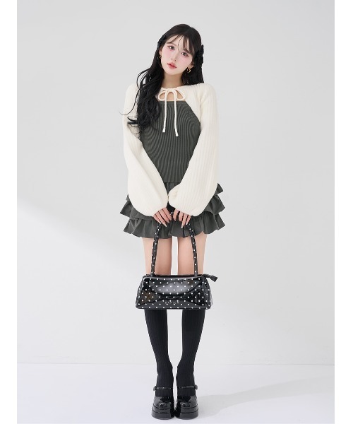 Darich（ダーリッチ）の「ティアードフリルミニワンピース（ワンピース