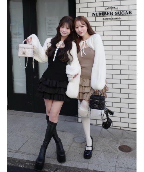 Darich（ダーリッチ）の「ティアードフリルミニワンピース（ワンピース