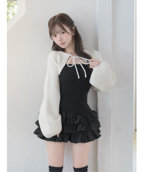 Darich（ダーリッチ）の「ティアードフリルミニワンピース（ワンピース