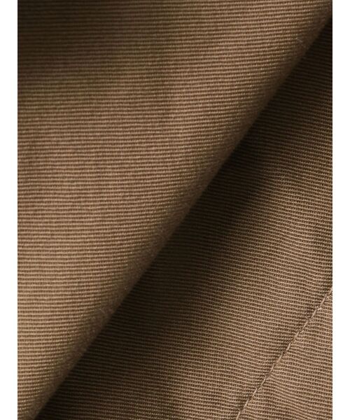 Ungrid(アングリッド)の「レザードッキングミリタリーブルゾン(ブルゾン・レディース・カーキ/ダークブラウン・FREE)」の11枚目の写真