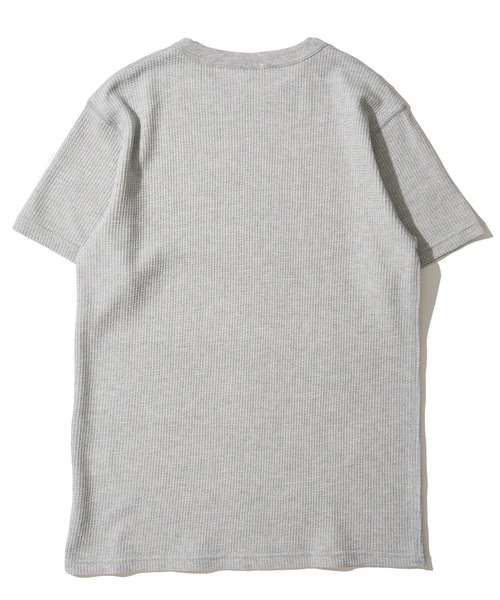 JEMORGAN(ジェーイーモーガン)の「【JEMORGAN / ジェイモーガン】ワッフル クルーネック ショートスリーブ Tシャツ / サーマル カットソー(Tシャツ/カットソー・メンズ・杢グレー/ナチュラル/ブラック/カーキ/ホワイト/ネイビー・MEDIUM/LARGE/X-LARGE)」の7枚目の写真