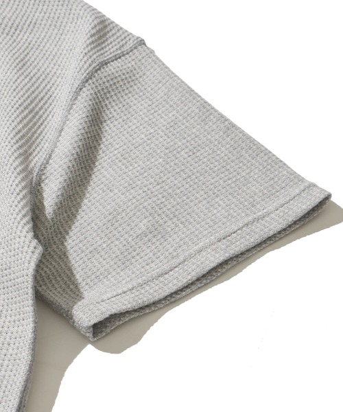 JEMORGAN(ジェーイーモーガン)の「【JEMORGAN / ジェイモーガン】ワッフル クルーネック ショートスリーブ Tシャツ / サーマル カットソー(Tシャツ/カットソー・メンズ・杢グレー/ナチュラル/ブラック/カーキ/ホワイト/ネイビー・MEDIUM/LARGE/X-LARGE)」の15枚目の写真
