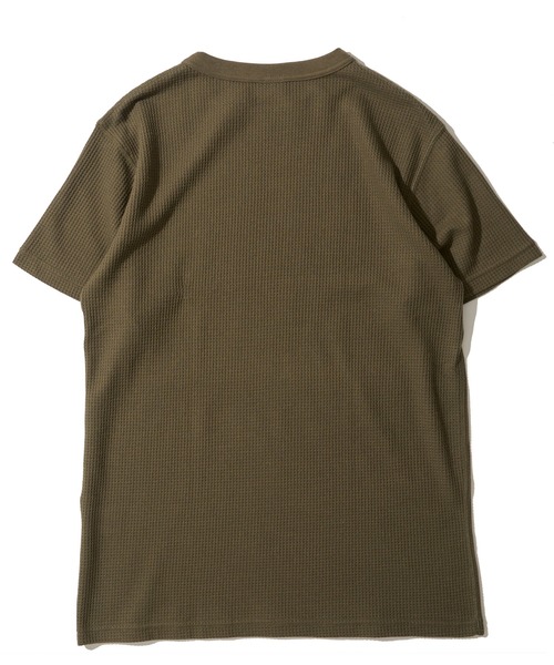 JEMORGAN(ジェーイーモーガン)の「【JEMORGAN / ジェイモーガン】ワッフル クルーネック ショートスリーブ Tシャツ / サーマル カットソー(Tシャツ/カットソー・メンズ・杢グレー/ナチュラル/ブラック/カーキ/ホワイト/ネイビー・MEDIUM/LARGE/X-LARGE)」の11枚目の写真