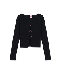 ITZAVIBE（イッザバイブ）の「THREE RIBBON CARDIGAN（カーディガン/ボレロ）」