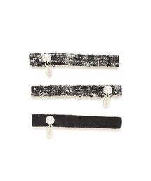 FURFUR | ツイード×ベロアヘアクリップセット(その他ヘアアクセサリー)