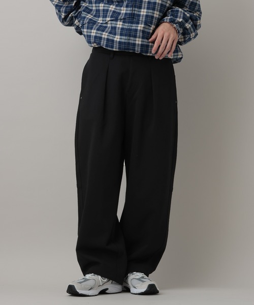 RAGEBLUE（レイジブルー）の「Curve Buggy Sweat Easy Pants/カーブイージースウェットパンツ（スウェットパンツ・メンズ・ブラック/グレー系その他・MEDIUM/LARGE）」の6枚目の写真