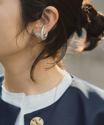 VERMEIL par iena（ヴェルメイユパーイエナ）の「ADRAR アドラル EGG イヤーカフ B（イヤーカフ）」