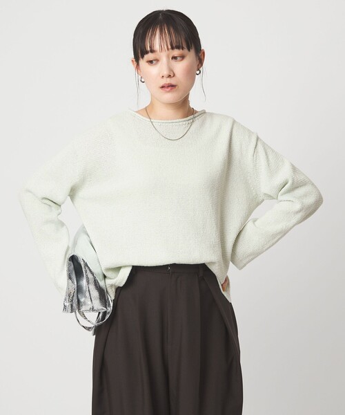 スラブ ニット プルオーバー ウォッシャブル（ニット/セーター