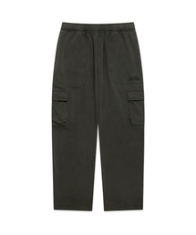 WASHED OG APPLIQUE CARGO SWEAT PANTS charcoal