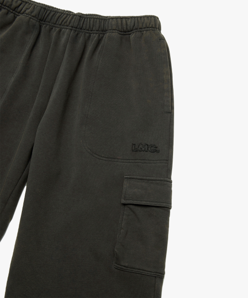 LMCの「WASHED OG APPLIQUE CARGO SWEAT PANTS charcoal（スウェットパンツ・レディース・その他・S/M/L）」の6枚目の写真