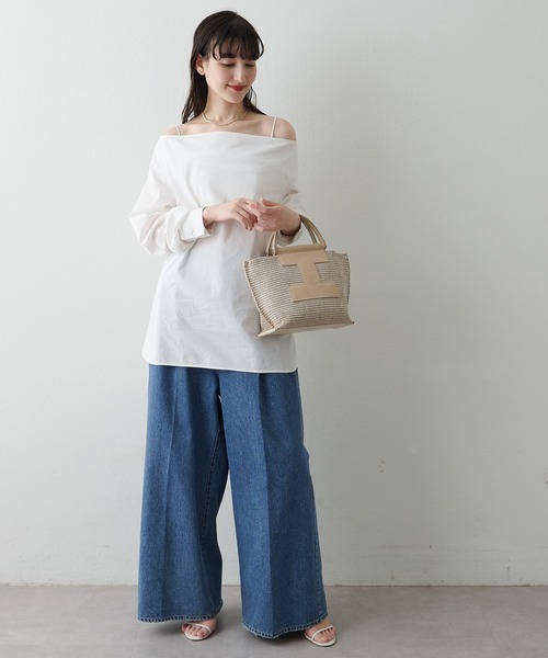 IACUCCI(イアクッチ)の「ソルベット S PAGLIA/SUEDE(トートバッグ・レディース・サンドベージュ・FREE)」の5枚目の写真