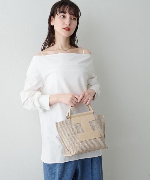 IACUCCI(イアクッチ)の「ソルベット S PAGLIA/SUEDE(トートバッグ・レディース・サンドベージュ・FREE)」の6枚目の写真