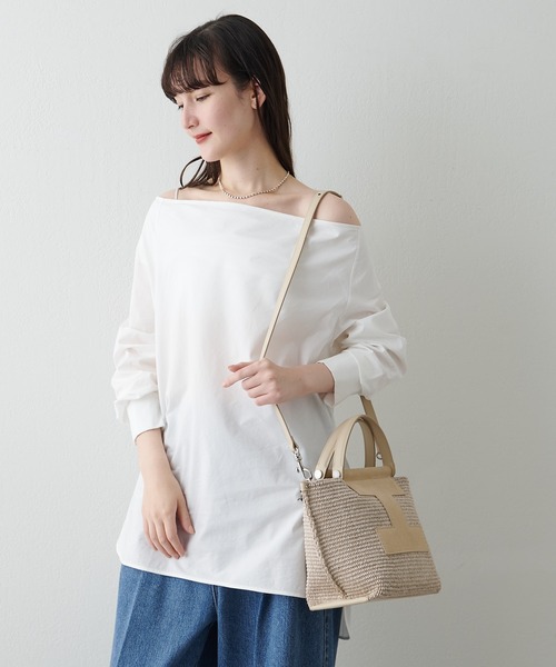 IACUCCI(イアクッチ)の「ソルベット S PAGLIA/SUEDE(トートバッグ・レディース・サンドベージュ・FREE)」の7枚目の写真
