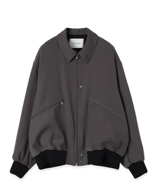 CULLNI（クルニ）の「Dry Twill Zip Pocket Blouson（ブルゾン・メンズ・ネイビー/マルーン/ブラック/グレー・1/2/0）」の3枚目の写真