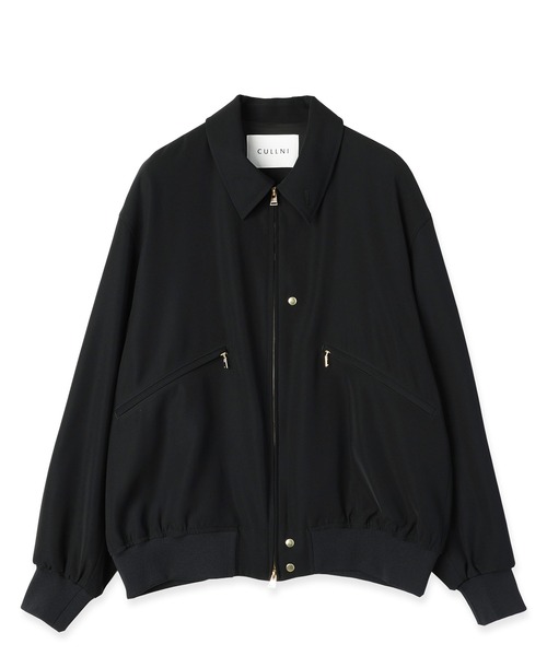 CULLNI（クルニ）の「Dry Twill Zip Pocket Blouson（ブルゾン・メンズ・ネイビー/マルーン/ブラック/グレー・1/2/0）」の2枚目の写真