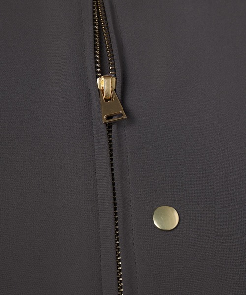 CULLNI（クルニ）の「Dry Twill Zip Pocket Blouson（ブルゾン・メンズ・ネイビー/マルーン/ブラック/グレー・1/2/0）」の12枚目の写真