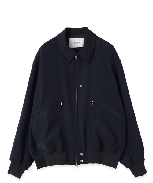 CULLNI（クルニ）の「Dry Twill Zip Pocket Blouson（ブルゾン・メンズ・ネイビー/マルーン/ブラック/グレー・1/2/0）」の22枚目の写真