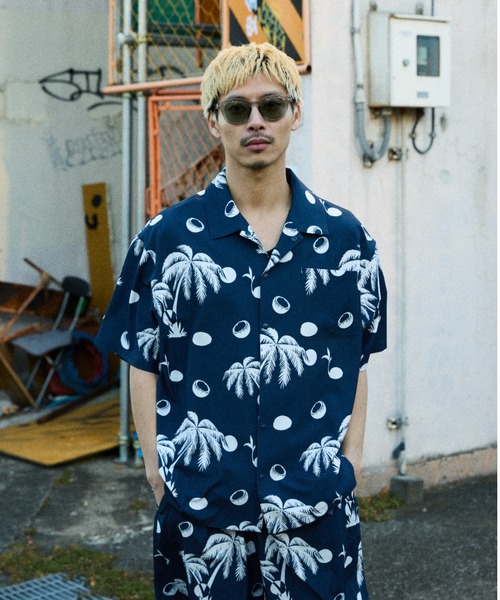 ムラサキスポーツ（ムラサキスポーツ）の「DEAR LAUREL/ディアローレル VACATION SHIRT 【水陸両用】半袖シャツ DL26S-2403（シャツ/ブラウス・メンズ・ネイビー/ホワイト/レッド/ブラック/グレー・M/L/XL）」の4枚目の写真