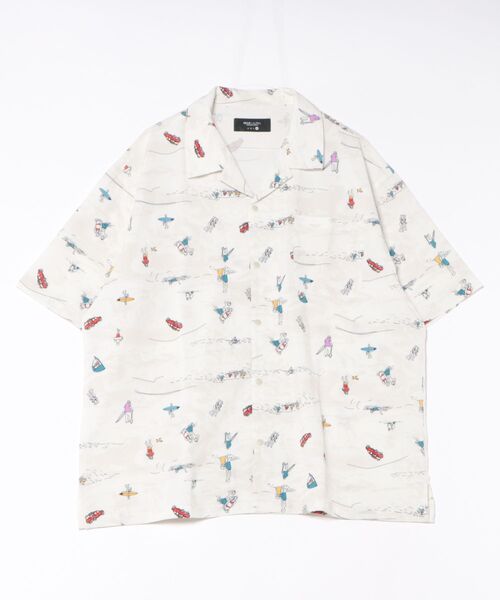 ムラサキスポーツ(ムラサキスポーツ)の「DEAR LAUREL/ディアローレル VACATION SHIRT 【水陸両用】半袖シャツ DL26S-2403(シャツ/ブラウス・メンズ・ネイビー/ホワイト/レッド/ブラック/グレー・M/L/XL)」の6枚目の写真