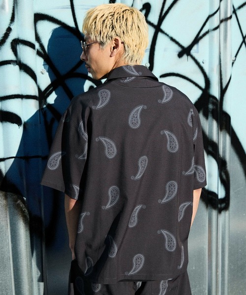 ムラサキスポーツ(ムラサキスポーツ)の「DEAR LAUREL/ディアローレル VACATION SHIRT 【水陸両用】半袖シャツ DL26S-2403(シャツ/ブラウス・メンズ・ネイビー/ホワイト/レッド/ブラック/グレー・M/L/XL)」の16枚目の写真