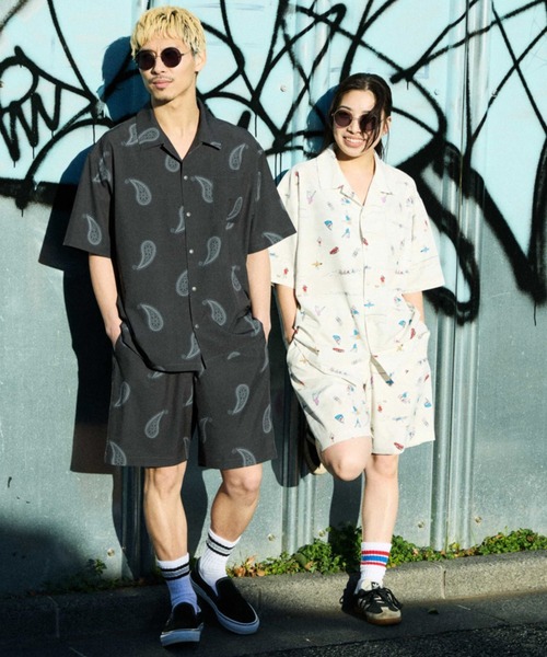 ムラサキスポーツ(ムラサキスポーツ)の「DEAR LAUREL/ディアローレル VACATION SHIRT 【水陸両用】半袖シャツ DL26S-2403(シャツ/ブラウス・メンズ・ネイビー/ホワイト/レッド/ブラック/グレー・M/L/XL)」の12枚目の写真
