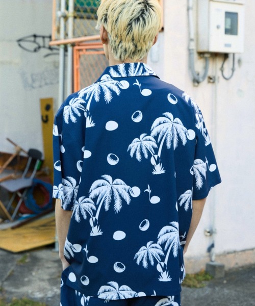 ムラサキスポーツ(ムラサキスポーツ)の「DEAR LAUREL/ディアローレル VACATION SHIRT 【水陸両用】半袖シャツ DL26S-2403(シャツ/ブラウス・メンズ・ネイビー/ホワイト/レッド/ブラック/グレー・M/L/XL)」の20枚目の写真