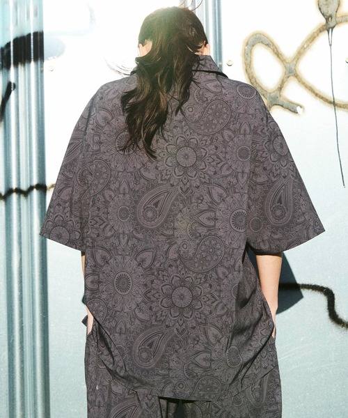 ムラサキスポーツ(ムラサキスポーツ)の「DEAR LAUREL/ディアローレル VACATION SHIRT 【水陸両用】半袖シャツ DL26S-2403(シャツ/ブラウス・メンズ・ネイビー/ホワイト/レッド/ブラック/グレー・M/L/XL)」の14枚目の写真