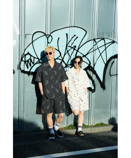 DEAR LAUREL/ディアローレル VACATION SHIRT 【水陸両用】半袖シャツ