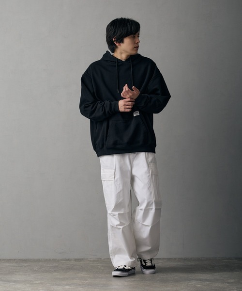 improves（インプローブス）の「ワイド カーゴ ミリタリーパンツ（チノパンツ・メンズ・ベージュ/ホワイト/カーキ/ブラック・LARGE/MEDIUM/SMALL）」の22枚目の写真