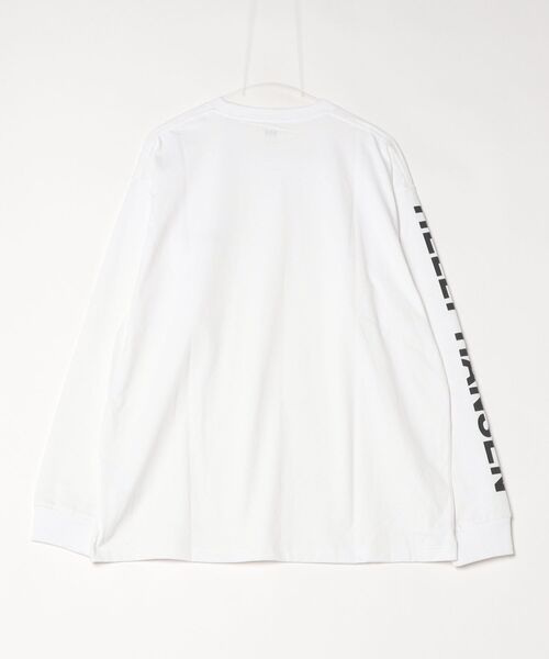 HELLY HANSEN（ヘリーハンセン）の「【HELLY HANSEN】L/S Letter Tee（Tシャツ/カットソー・メンズ・ブルー/ブラック/ホワイト・LARGE/X-LARGE/MEDIUM）」の4枚目の写真
