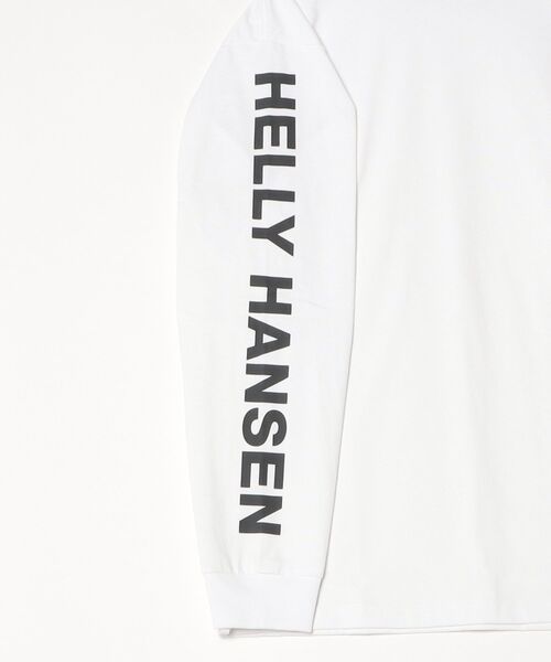 HELLY HANSEN（ヘリーハンセン）の「【HELLY HANSEN】L/S Letter Tee（Tシャツ/カットソー・メンズ・ブルー/ブラック/ホワイト・LARGE/X-LARGE/MEDIUM）」の5枚目の写真