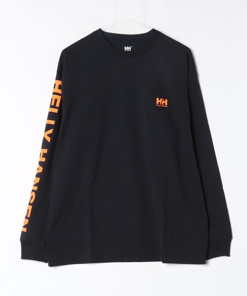 HELLY HANSEN（ヘリーハンセン）の「【HELLY HANSEN】L/S Letter Tee（Tシャツ/カットソー・メンズ・ブルー/ブラック/ホワイト・LARGE/X-LARGE/MEDIUM）」の7枚目の写真
