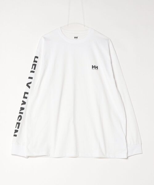 HELLY HANSEN（ヘリーハンセン）の「【HELLY HANSEN】L/S Letter Tee（Tシャツ/カットソー・メンズ・ブルー/ブラック/ホワイト・LARGE/X-LARGE/MEDIUM）」の6枚目の写真