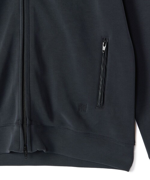 MEN'S BIGI(メンズビギ)の「スエードタッチ ダンボールスタンドジップアウター(スウェット・メンズ・ブラック・02/03)」の21枚目の写真