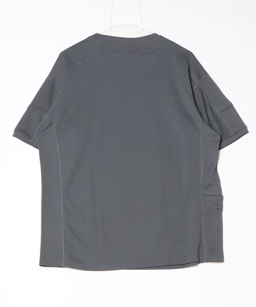 MAISON CLUB（メゾンクラブ）の「【MAISON CLUB】Military HOOK Tee　/　ミリタリーフックTシャツ　ドライ/速乾 KNF-YI（Tシャツ/カットソー・メンズ・グレー/ブラック/カーキ・XL/2XL）」の10枚目の写真