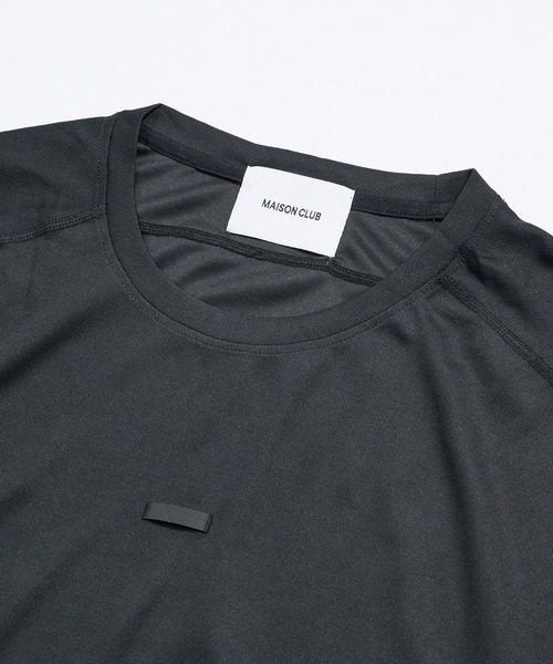 MAISON CLUB（メゾンクラブ）の「【MAISON CLUB】Military HOOK Tee　/　ミリタリーフックTシャツ　ドライ/速乾 KNF-YI（Tシャツ/カットソー・メンズ・グレー/ブラック/カーキ・XL/2XL）」の5枚目の写真