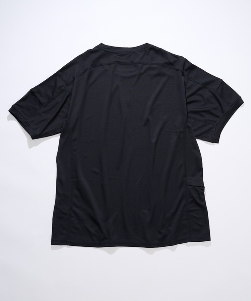 MAISON CLUB（メゾンクラブ）の「【MAISON CLUB】Military HOOK Tee　/　ミリタリーフックTシャツ　ドライ/速乾 KNF-YI（Tシャツ/カットソー・メンズ・グレー/ブラック/カーキ・XL/2XL）」の4枚目の写真