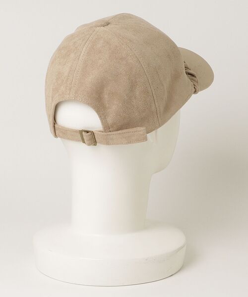 TITTY&CO.(ティティーアンドコー)の「スウェード調フリルキャップ(キャップ・レディース・ベージュ/ブラウン/ブラック/クリーム・FREE)」の10枚目の写真