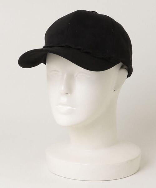 TITTY&CO.(ティティーアンドコー)の「スウェード調フリルキャップ(キャップ・レディース・ベージュ/ブラウン/ブラック/クリーム・FREE)」の6枚目の写真