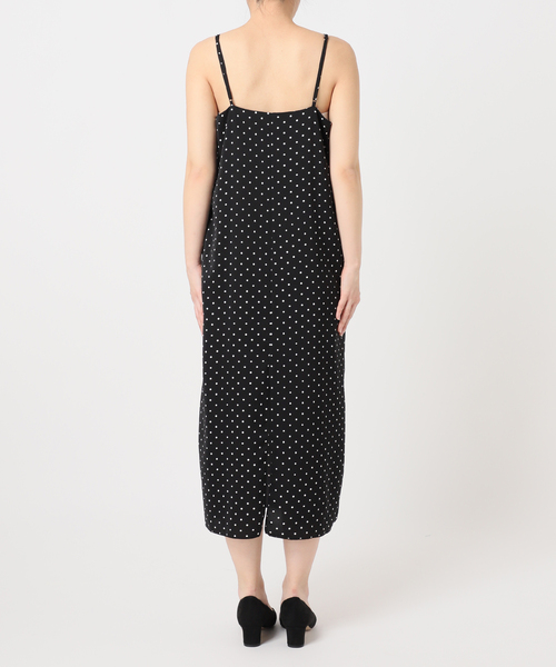 U by SPICK&SPAN(ユーバイスピックアンドスパン)の「ドットプリントキャミワンピ(ワンピース・レディース・ブラック・FREE)」の15枚目の写真