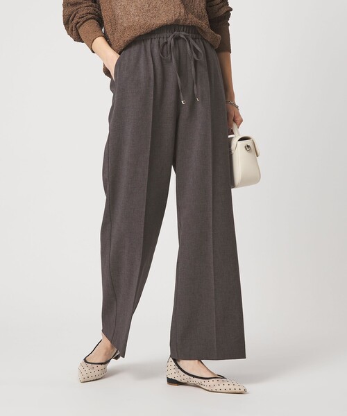 green label relaxing（グリーンレーベルリラクシング）の「［size SHORT/TALLあり］ニーハイフレアパンツ（その他パンツ・レディース・ナチュラル/ブラック/ライトブルー/ダークブラウン/ネイビー・SHORT/34/36/38/40/TALL）」の19枚目の写真