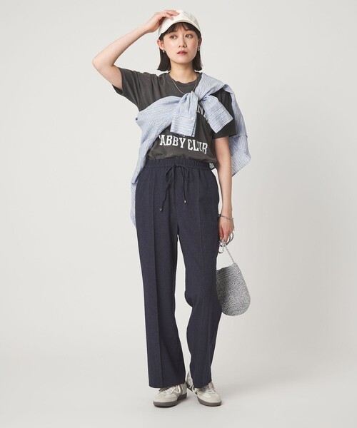 size SHORT/TALLあり］ニーハイフレアパンツ（その他パンツ）｜green