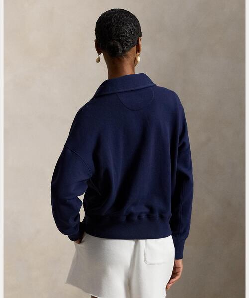 POLO RALPH LAUREN(ポロ ラルフ ローレン)の「ライトウェイト フリース クォータージップ(その他トップス・レディース・ネイビー系1・XS/XL/L/M/S)」の5枚目の写真