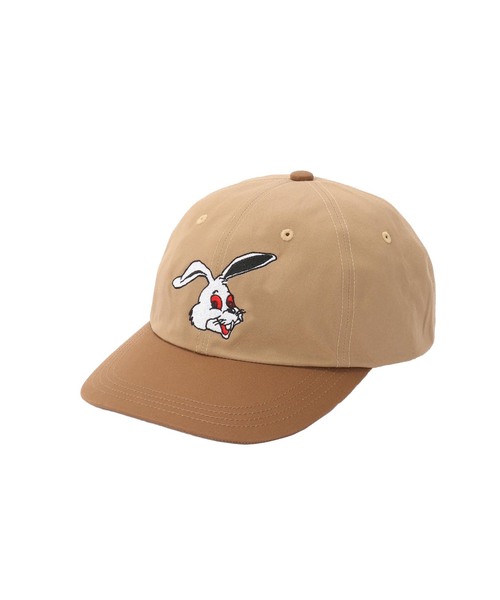 F-LAGSTUF-F（フラグスタフ）の「F-LAGSTUF-F/フラグスタフ "RABBIT" CAP（キャップ・メンズ・ブラック/ブラウン・FREE）」の2枚目の写真