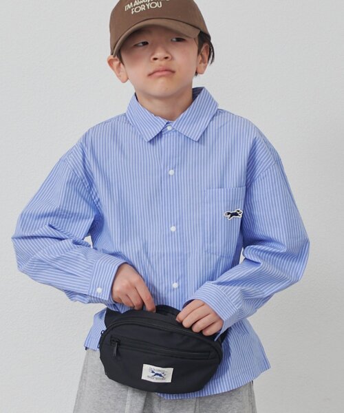 PENNEYS(ぺニーズ)の「【KIDS】FOX別注/マルチウェイショルダーBAG(ショルダーバッグ・キッズ・ベージュ/ブラック/サックスブルー・ONE SIZE)」の2枚目の写真